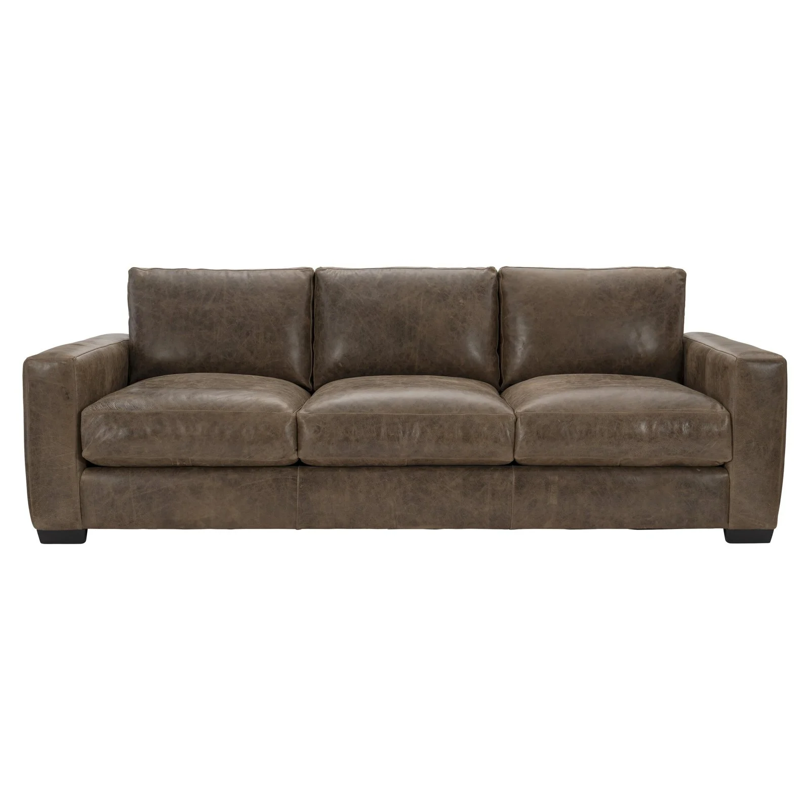 Dawkins Leather Sofa - Image 3