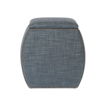 Delta Fabric Ottoman