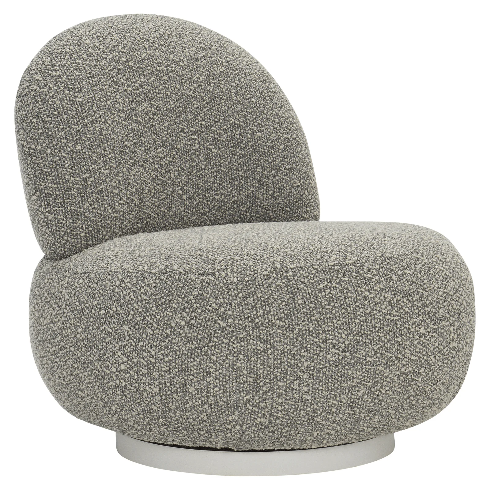 Lulu Fabric Swivel Chair