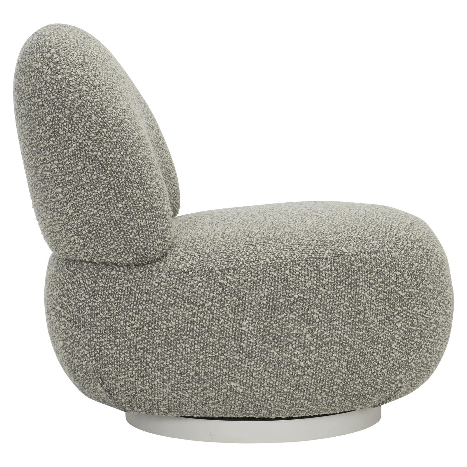 Lulu Fabric Swivel Chair - Image 4
