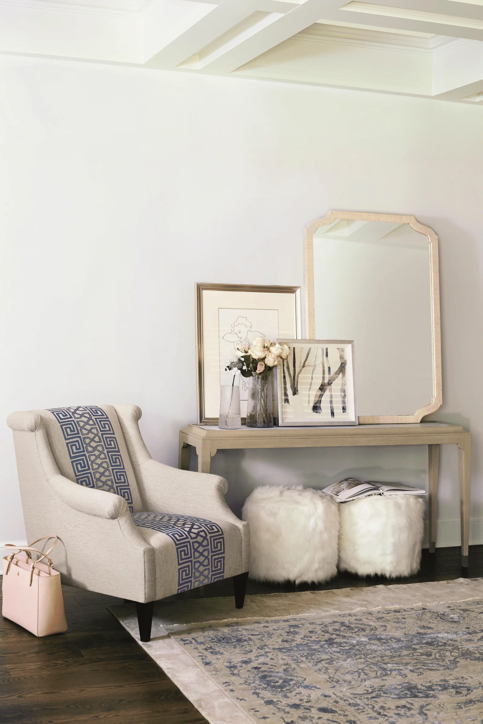 Pisa Fabric Ottoman - Image 2