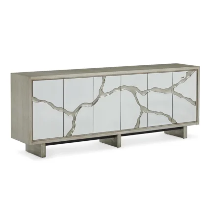 Ravine Silver Credenza