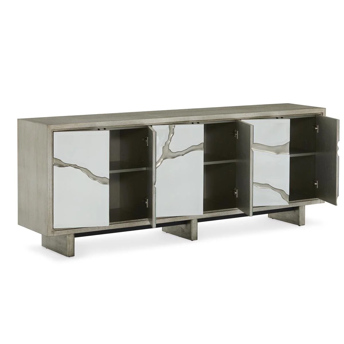 Ravine Silver Credenza - Image 2