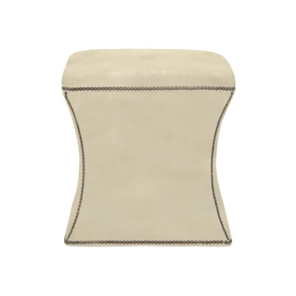 Roscoe Leather Ottoman