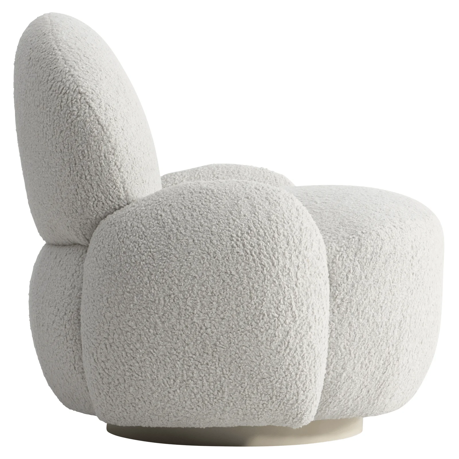 St. Jean Fabric Swivel Chair - Image 3
