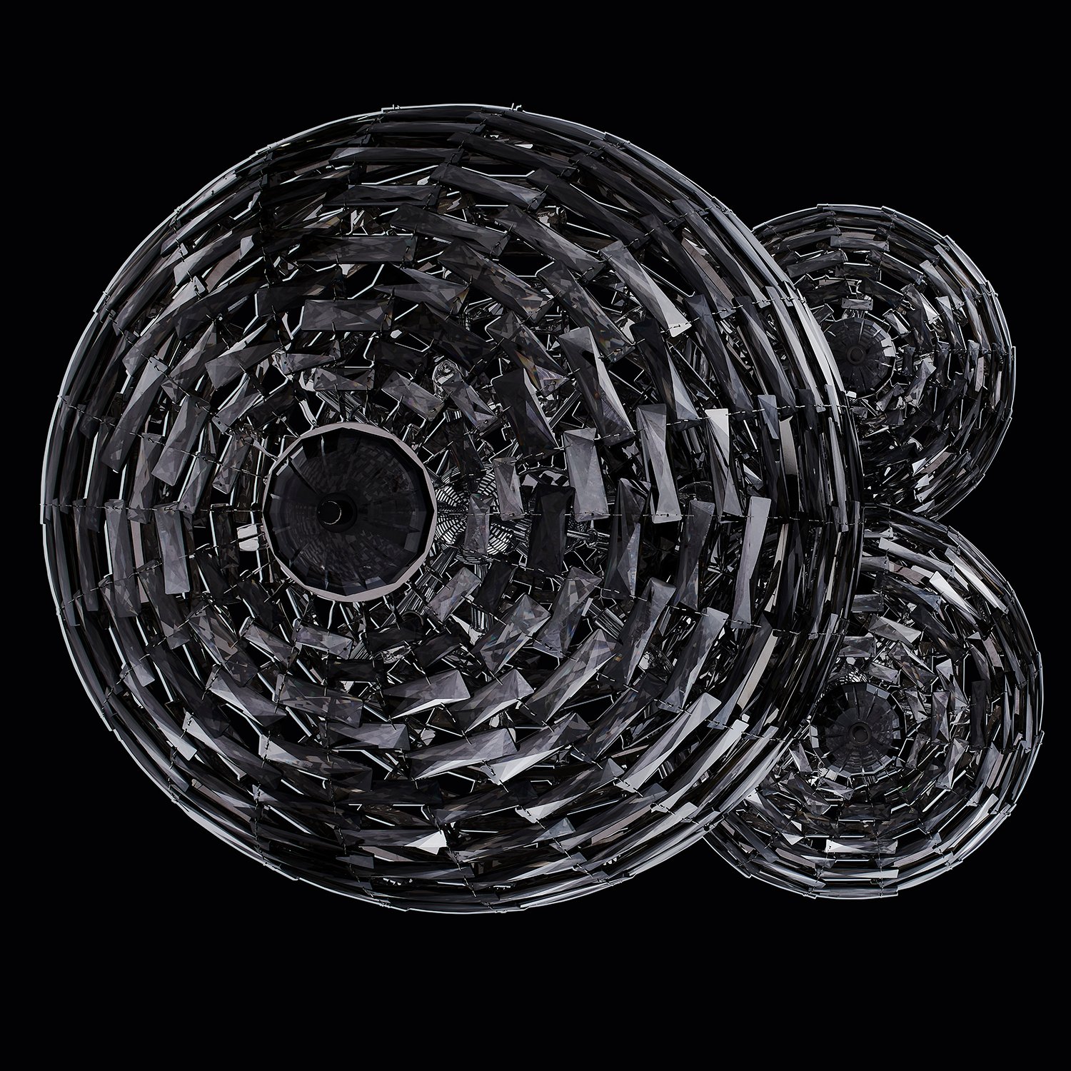 Alta 3 Orb Pendant (26+26+36) - Image 2