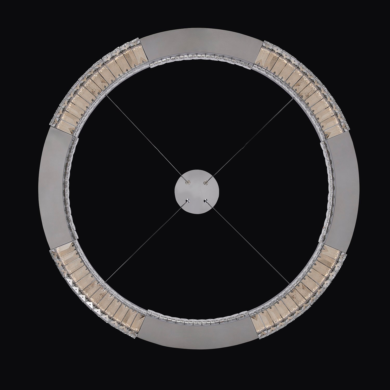 Dama 34IN Chrome Pendant - Image 2