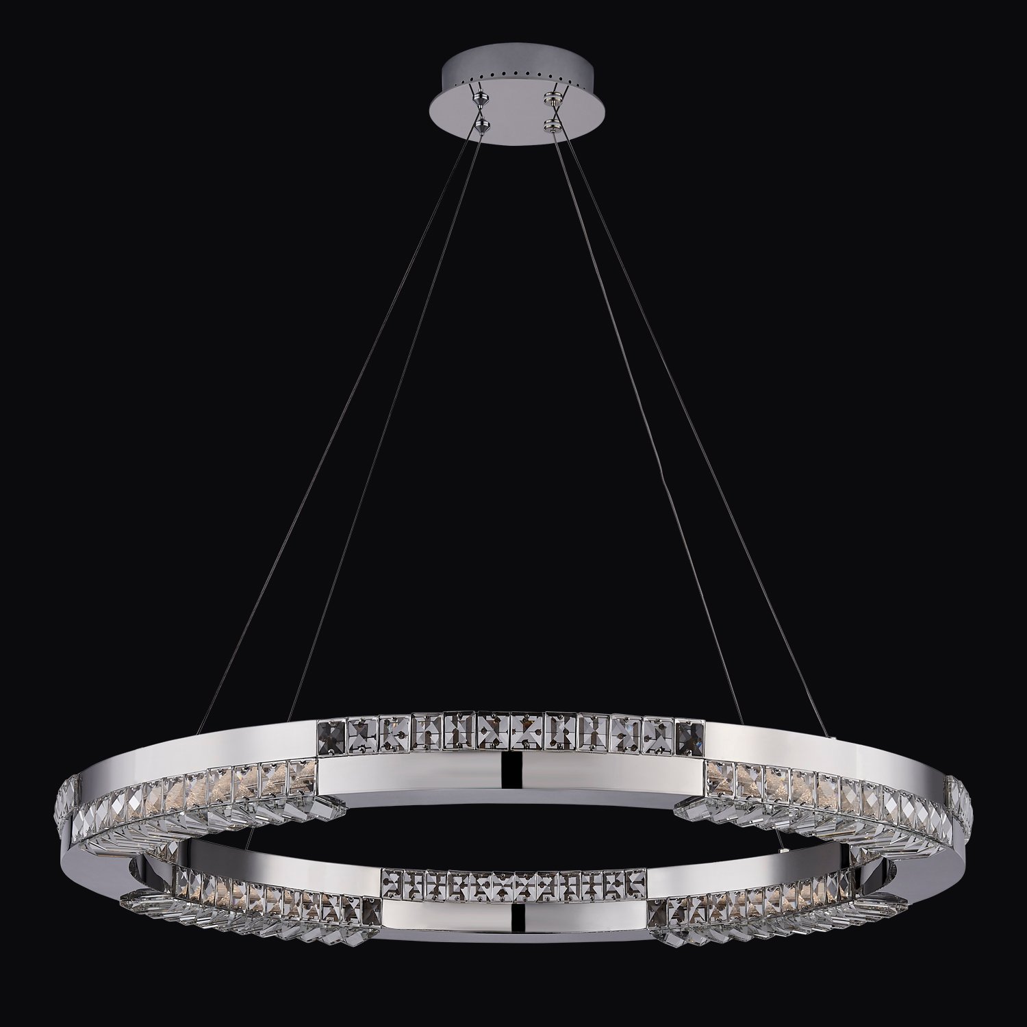 Dama 34IN Chrome Pendant