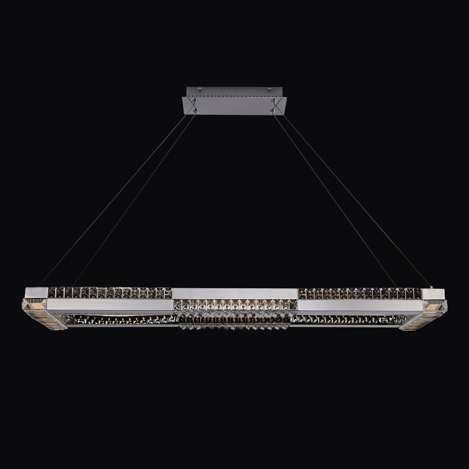 Dama 48IN Chrome Island Light