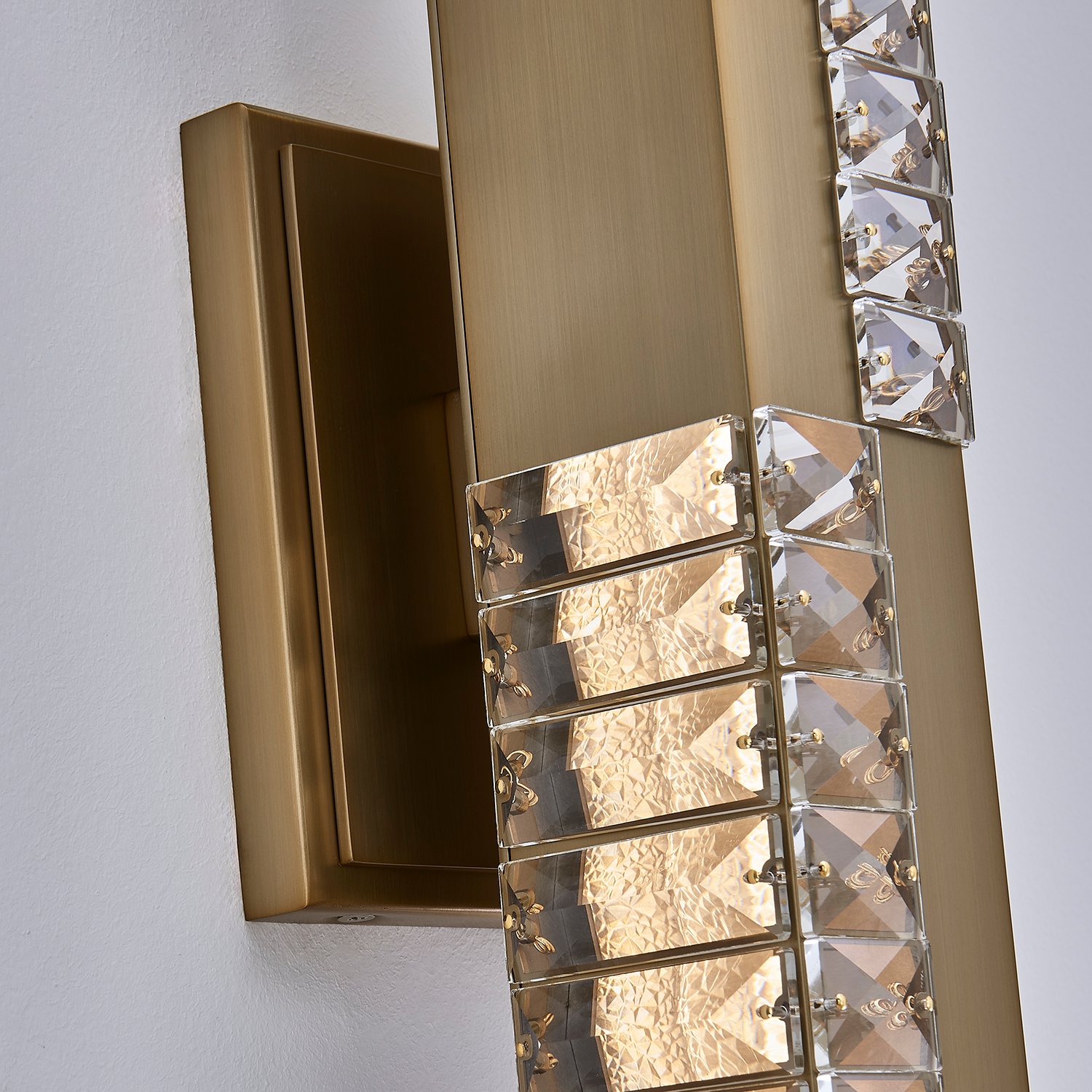 Dama Winter Brass Wall Scone - Image 3