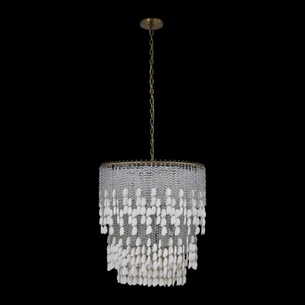 Farfalle 28-in 18 Light (40-watt) Brushed Champagne Gold Chandelier