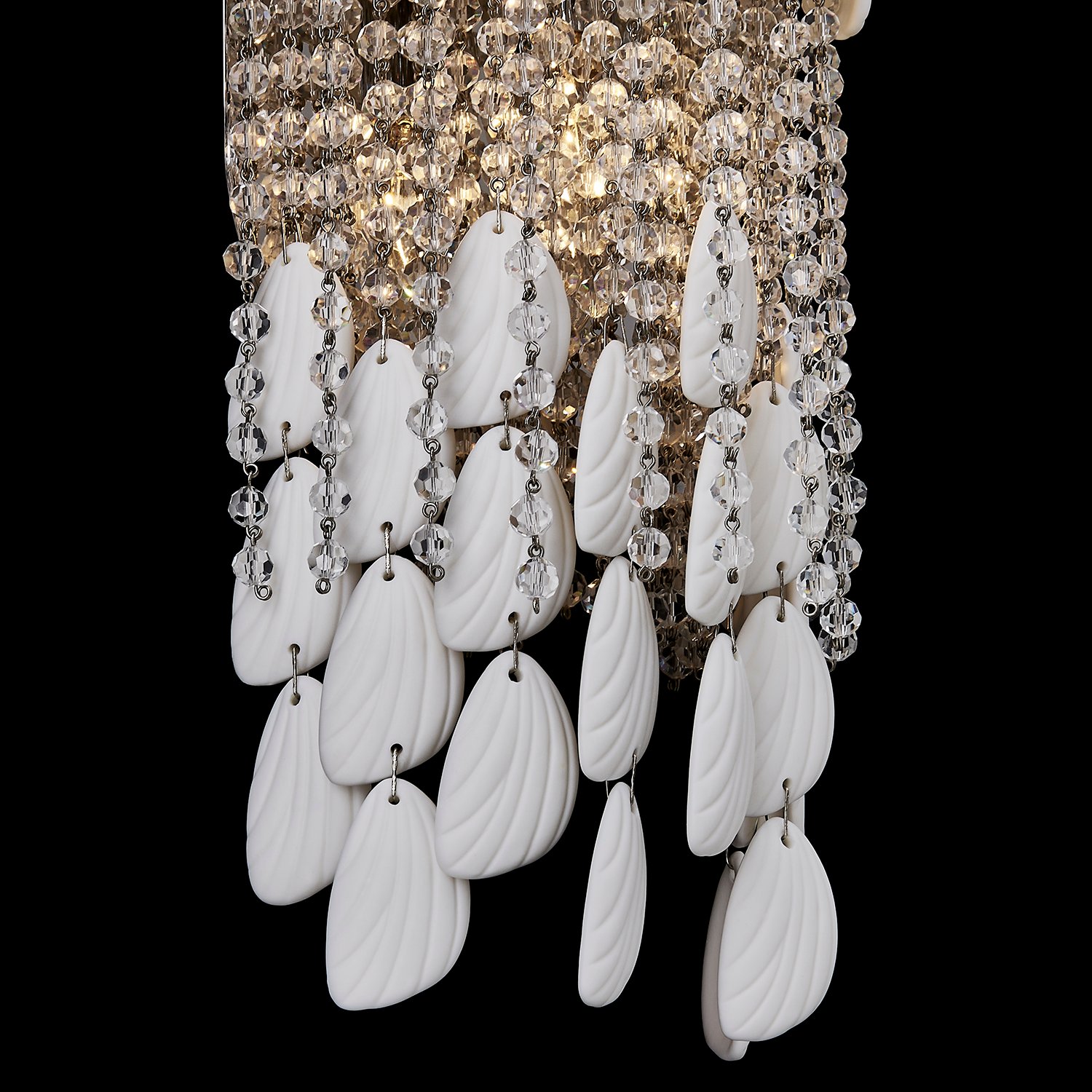 Farfalle 8.75-in 2 Light (40-watt) Brushed Champagne Gold Wall Sconce - Image 12