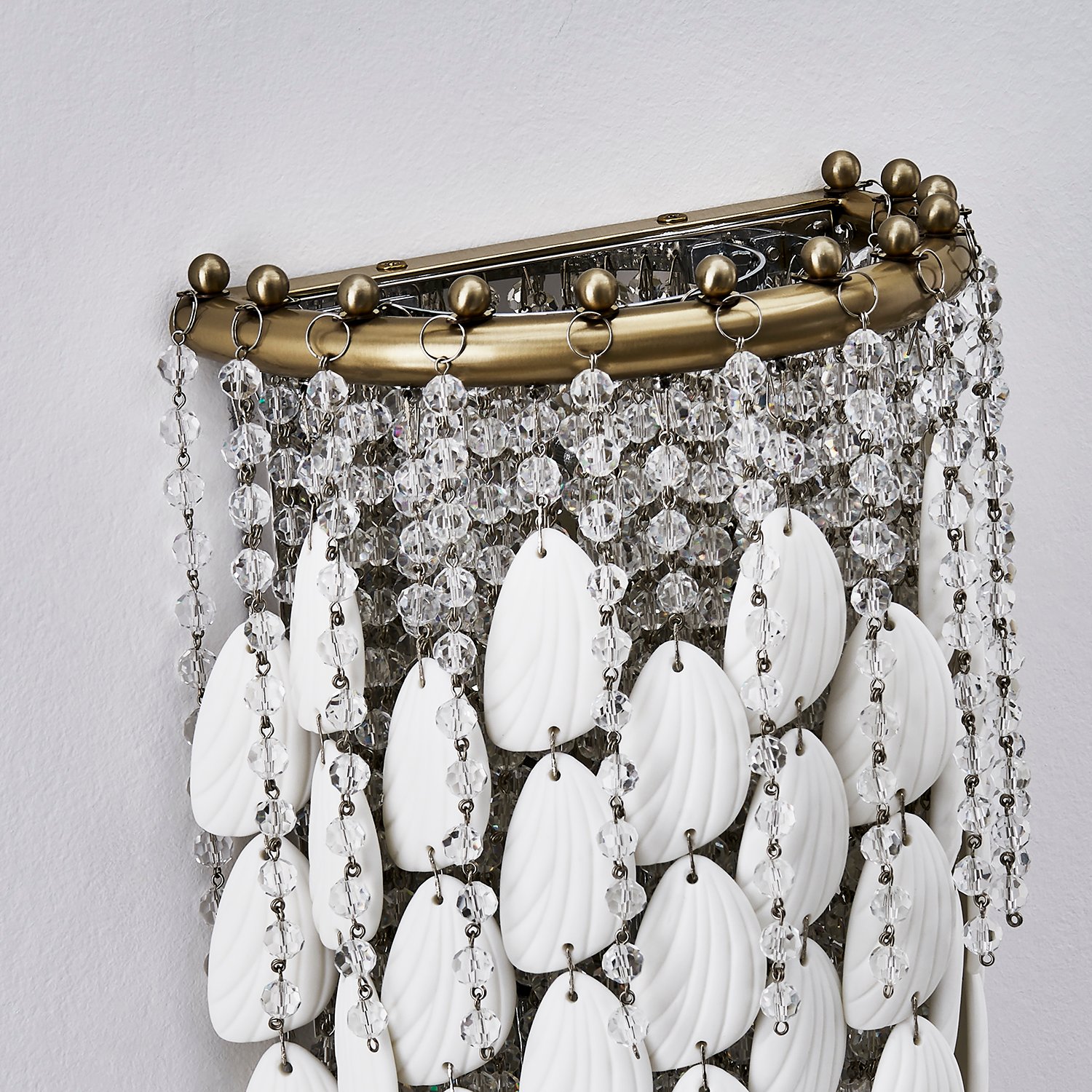 Farfalle 8.75-in 2 Light (40-watt) Brushed Champagne Gold Wall Sconce - Image 13