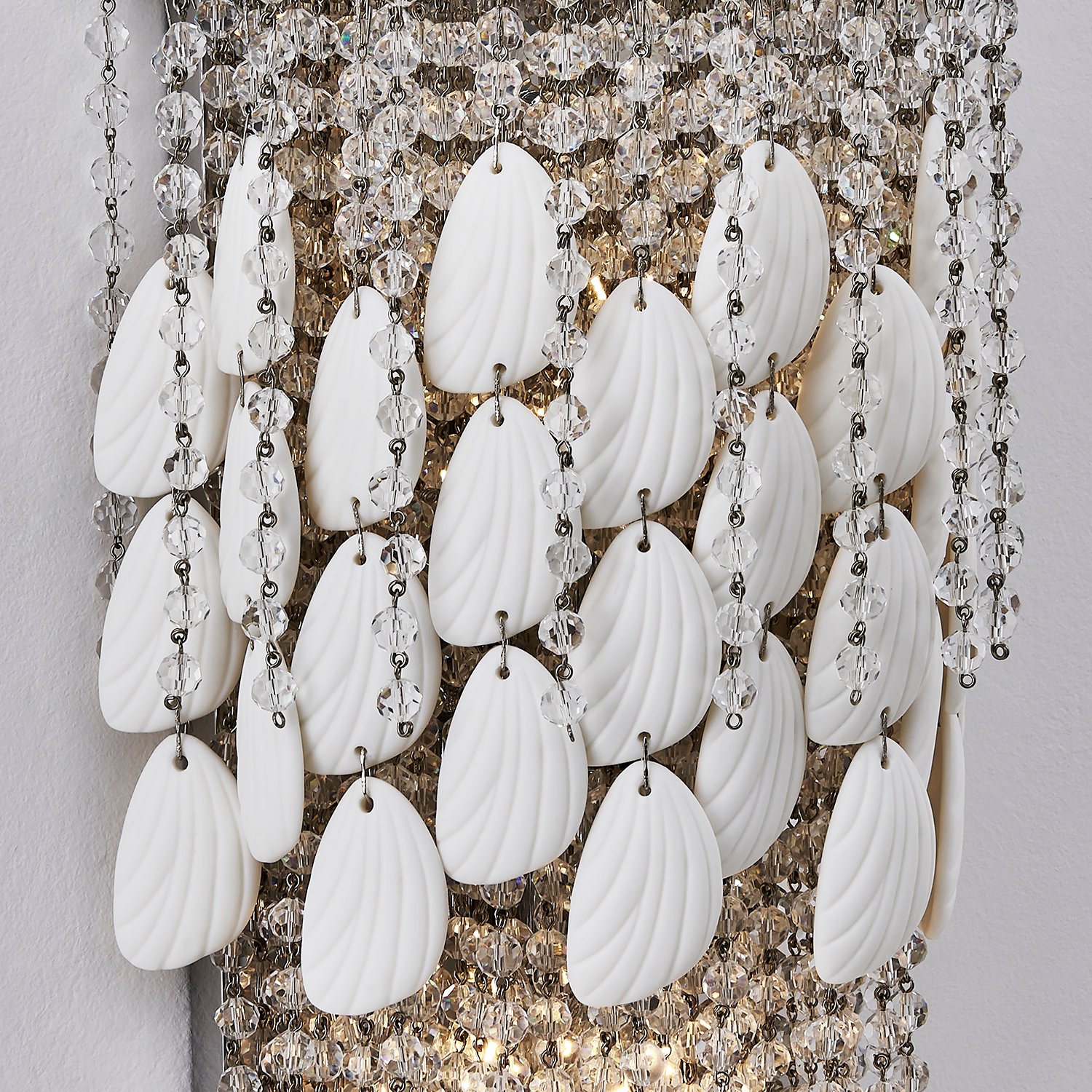 Farfalle 8.75-in 2 Light (40-watt) Brushed Champagne Gold Wall Sconce - Image 16