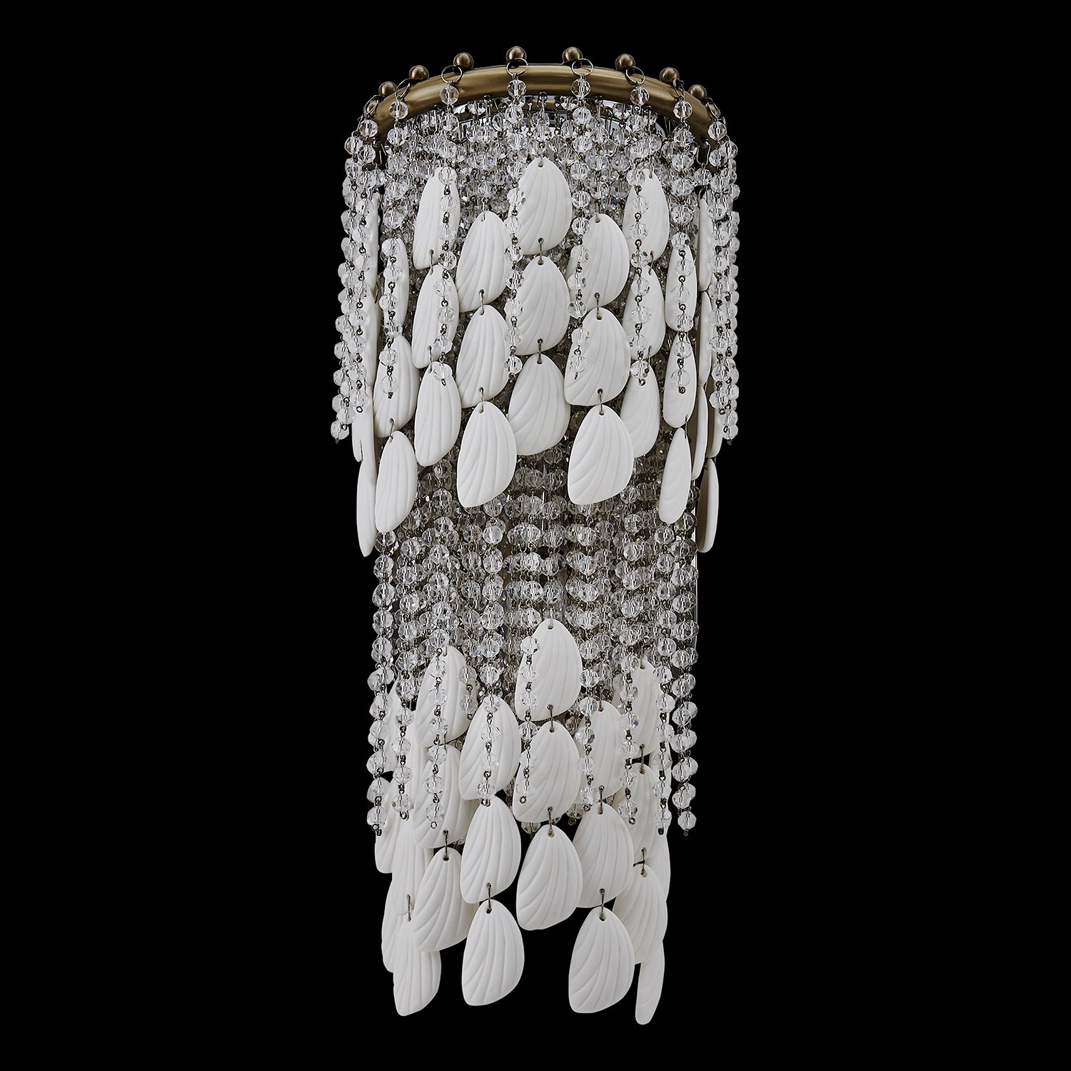 Farfalle 8.75-in 2 Light (40-watt) Brushed Champagne Gold Wall Sconce - Image 22