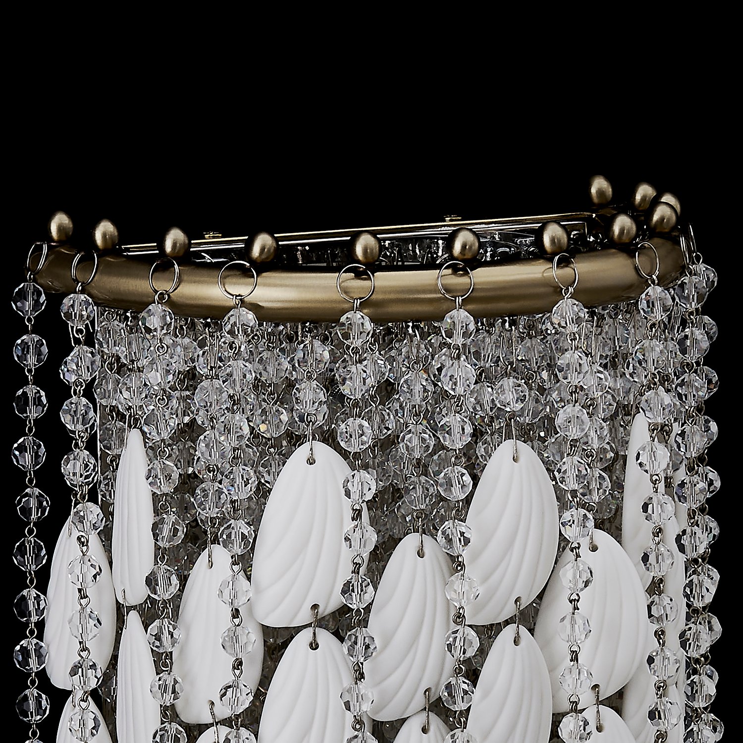 Farfalle 8.75-in 2 Light (40-watt) Brushed Champagne Gold Wall Sconce - Image 10