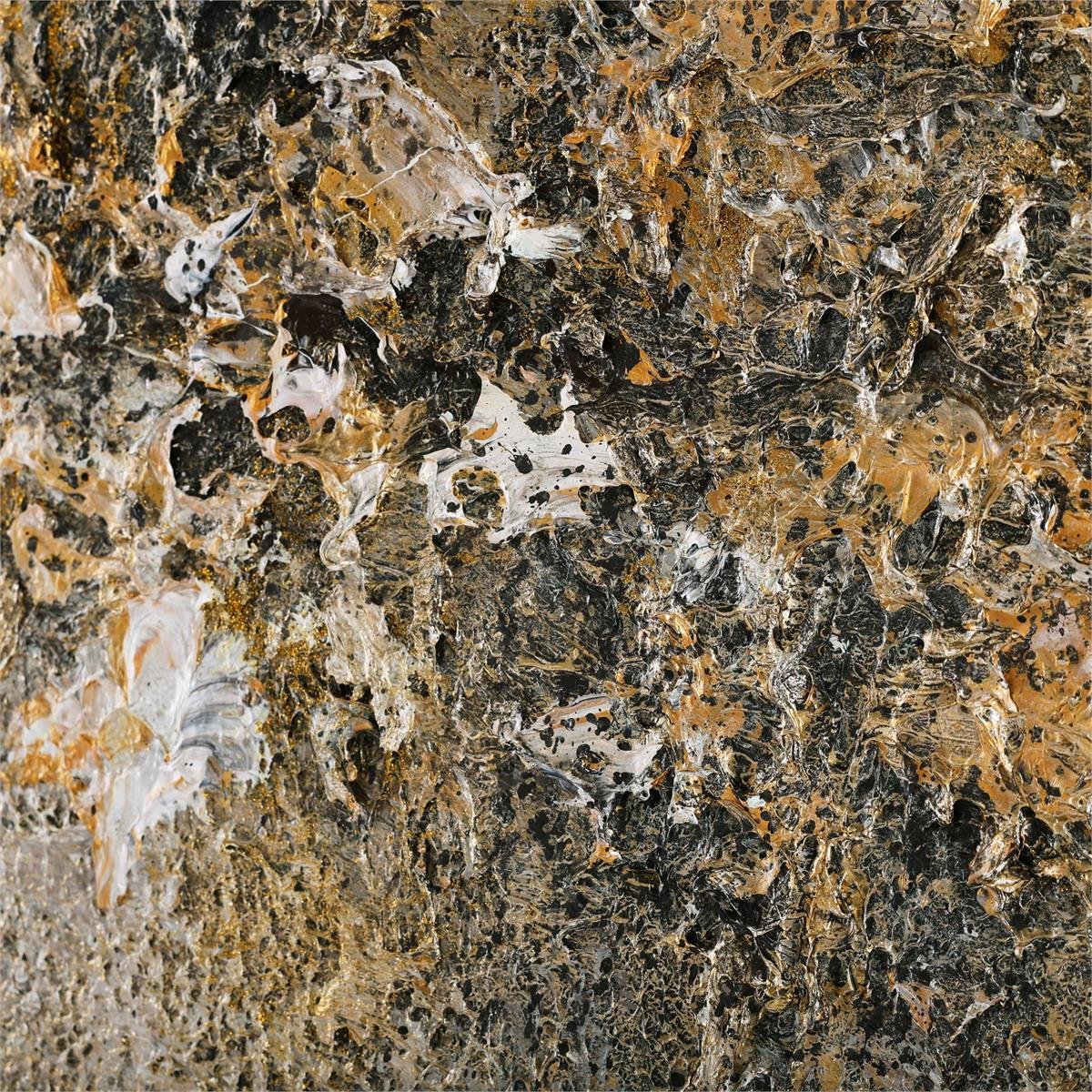 Liu Mengzhou's Flickering Embers Oil Painting