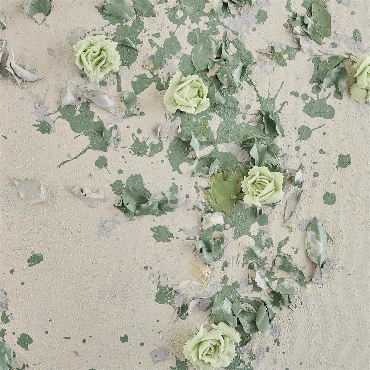 Liu Mengzhou's Hanging Rose Garden II Painting