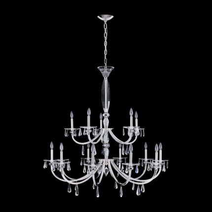 Passo 15 LT Silver Chandelier