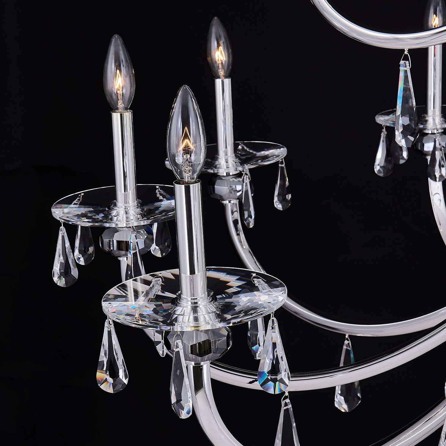 Passo 15 LT Silver Chandelier - Image 3