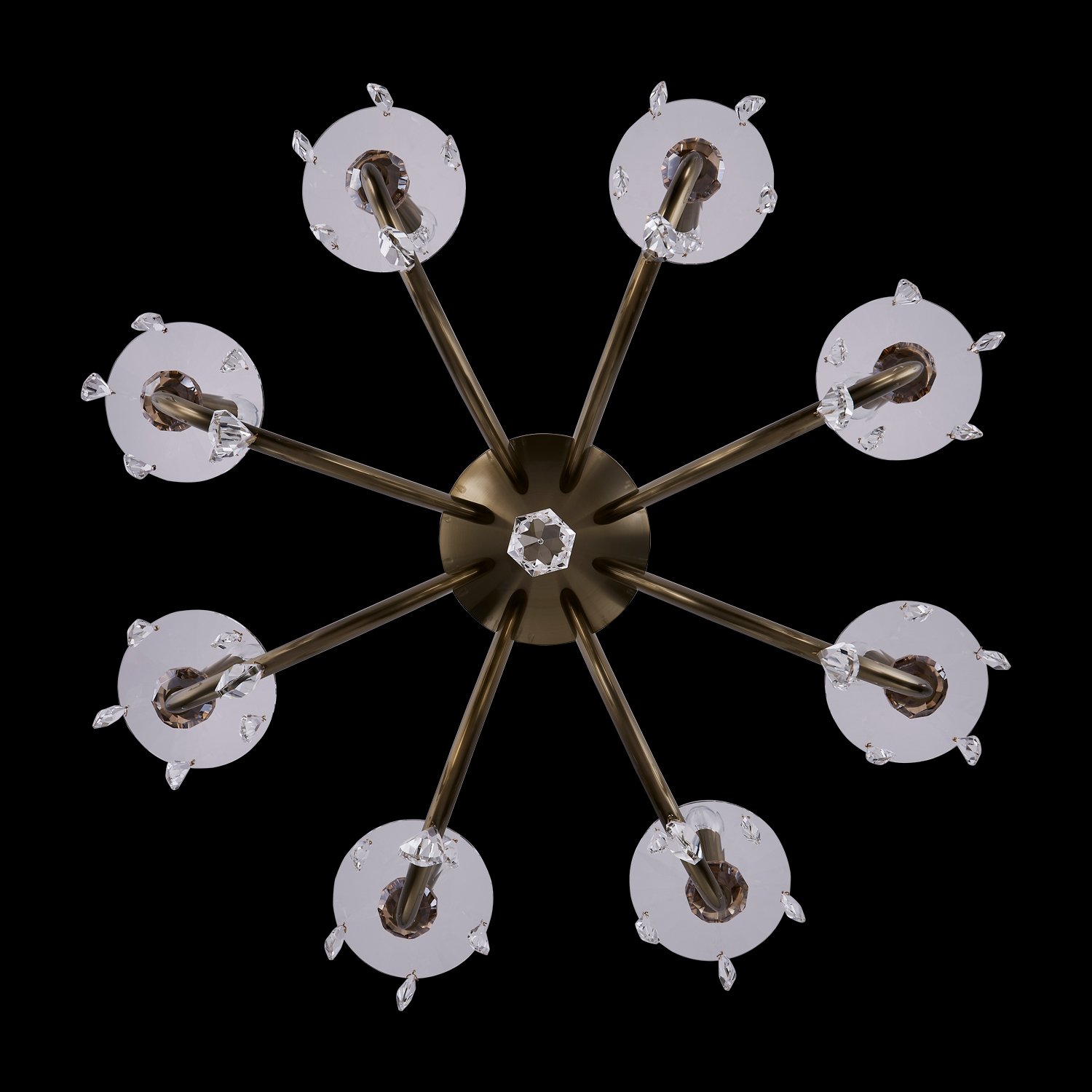 Passo 8 LT Cham GLD Chandelier - Image 2