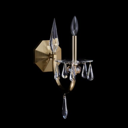 Passo Champ Gold Wall Scone