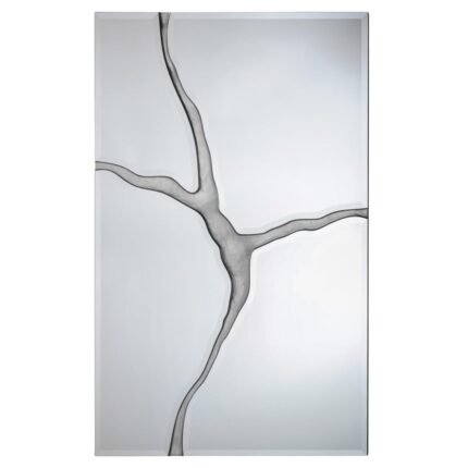 Ravine Mirror, Silver