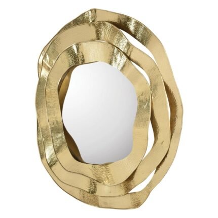 Ripple Mirror, Brass