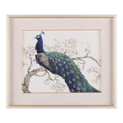 Tim O’Toole’s Peacock and Blossoms I