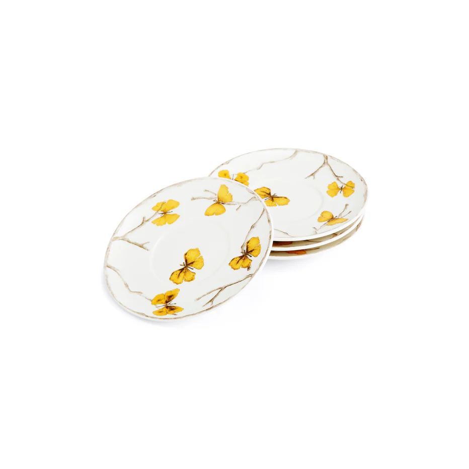 Butterfly Ginkgo Gold Demitasse - Image 9