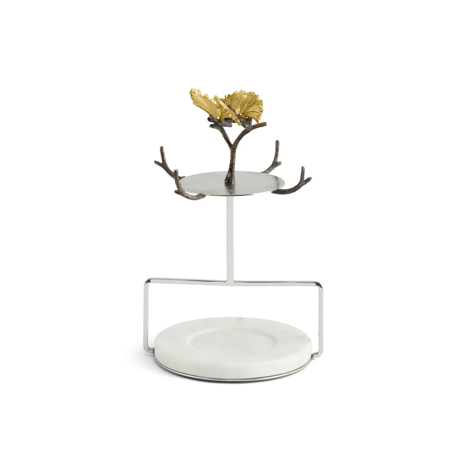 Butterfly Ginkgo Gold Demitasse - Image 5