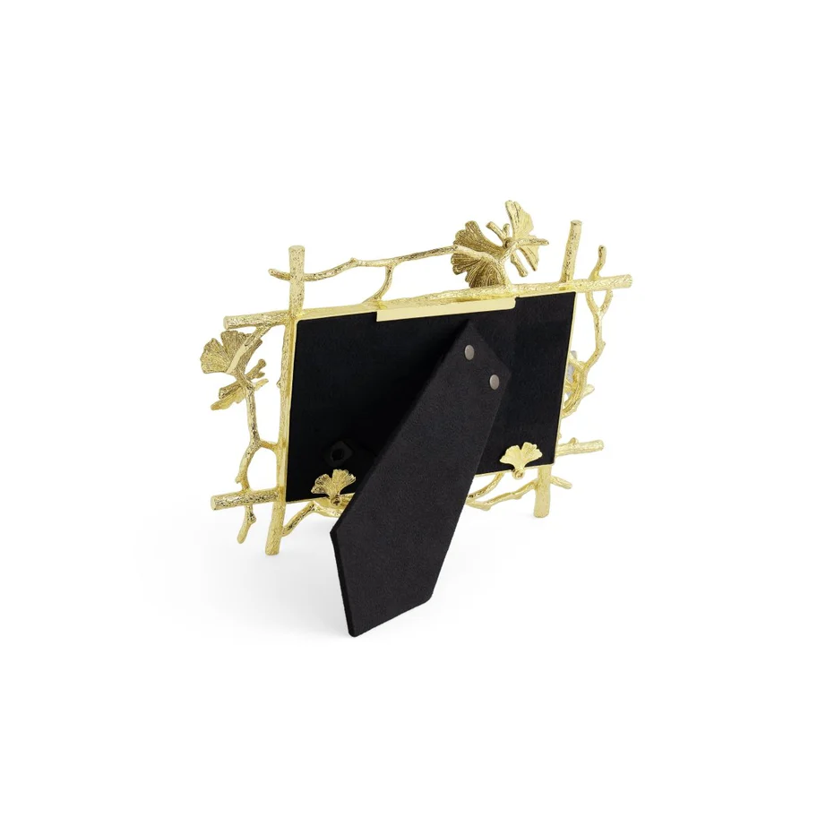 Butterfly Ginkgo Gold Frame - Image 10