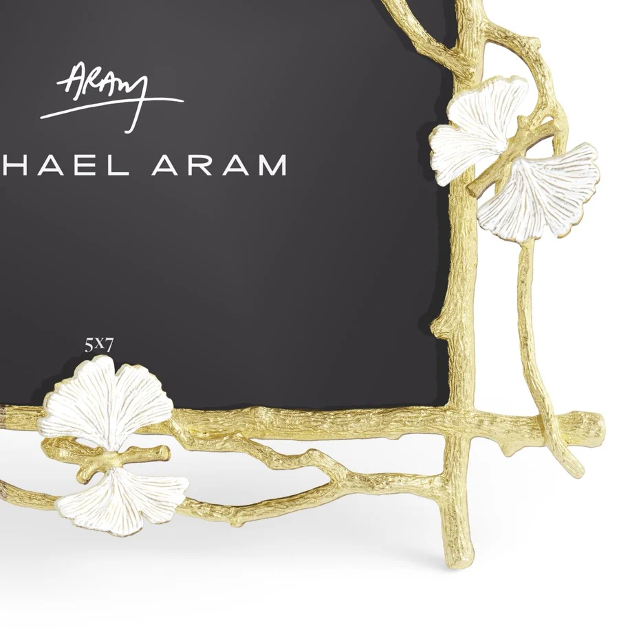 Butterfly Ginkgo Gold Frame - Image 19