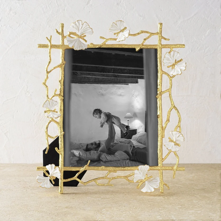 Butterfly Ginkgo Gold Frame - Image 22