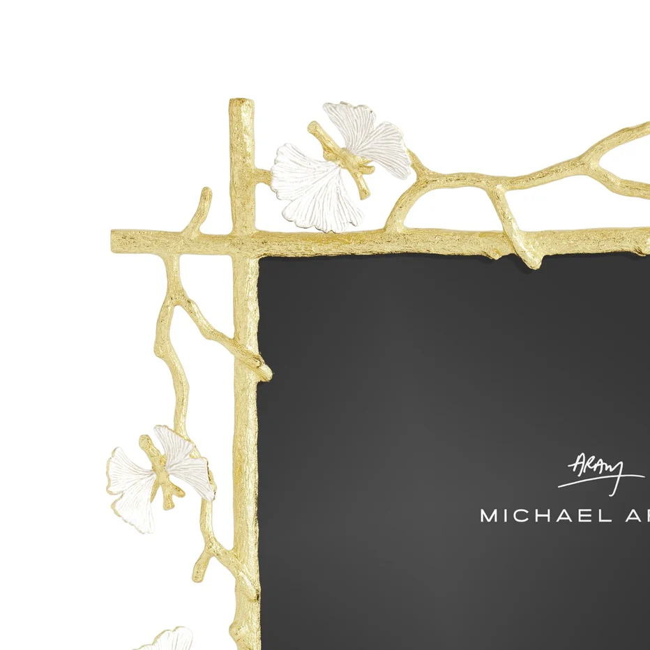 Butterfly Ginkgo Gold Frame - Image 29