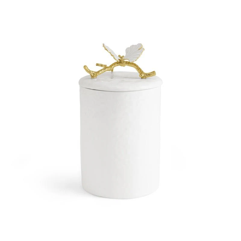 Butterfly Ginkgo Gold Porcelain Canister - Image 6