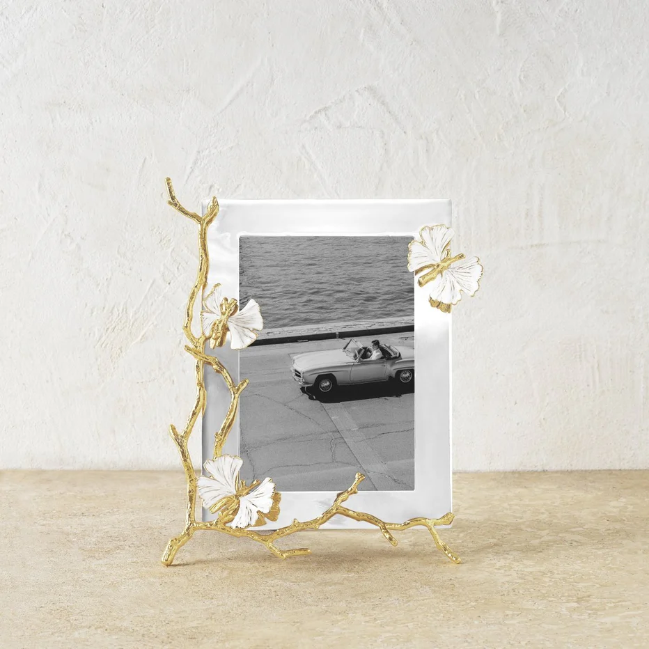 Butterfly Ginkgo Gold Reflective Frame - Image 12