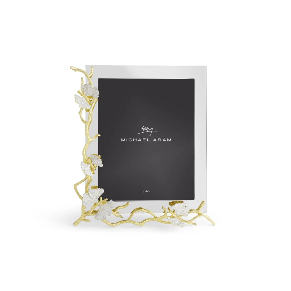 Butterfly Ginkgo Gold Reflective Frame - Image 22