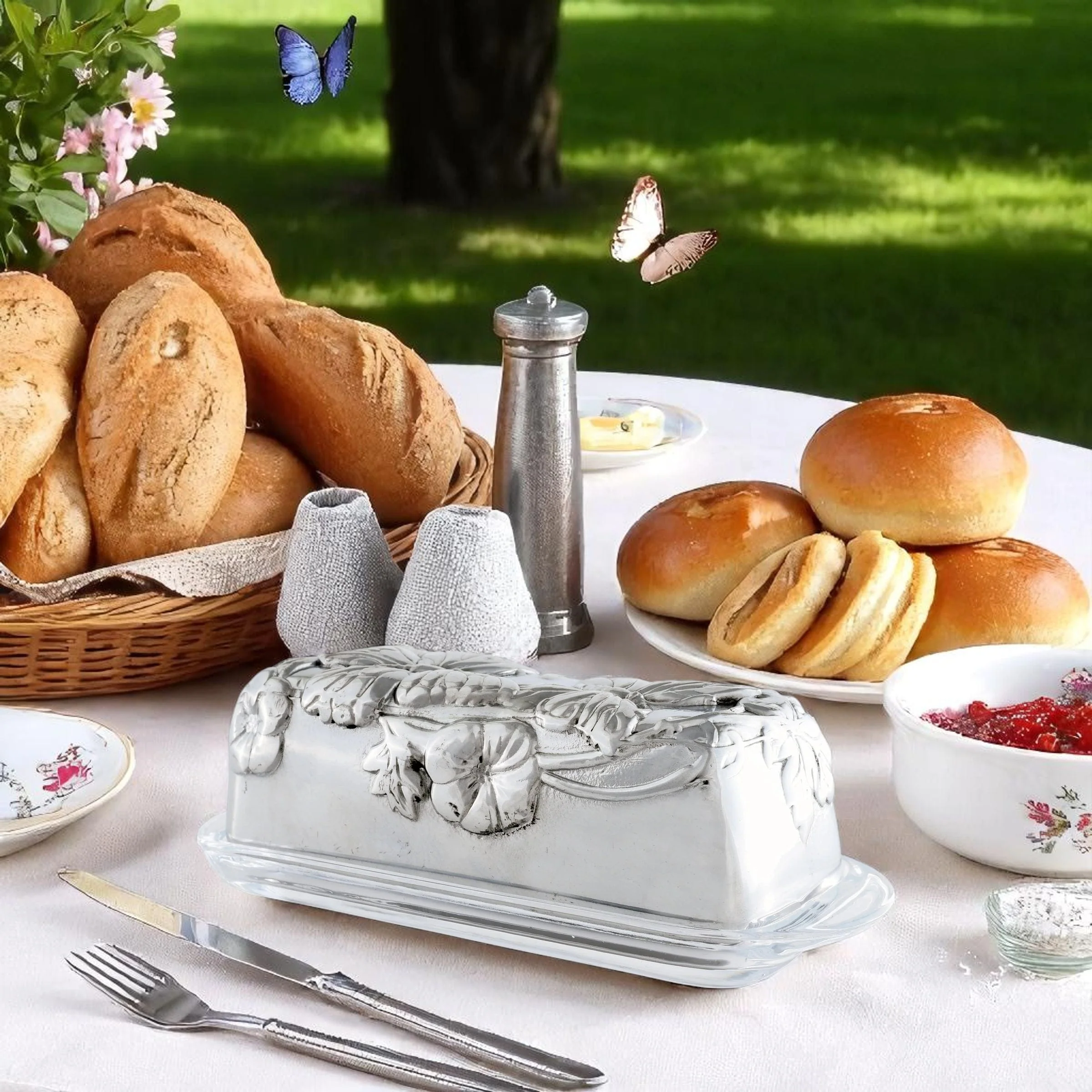 Butterfly Butter Dish - Image 2