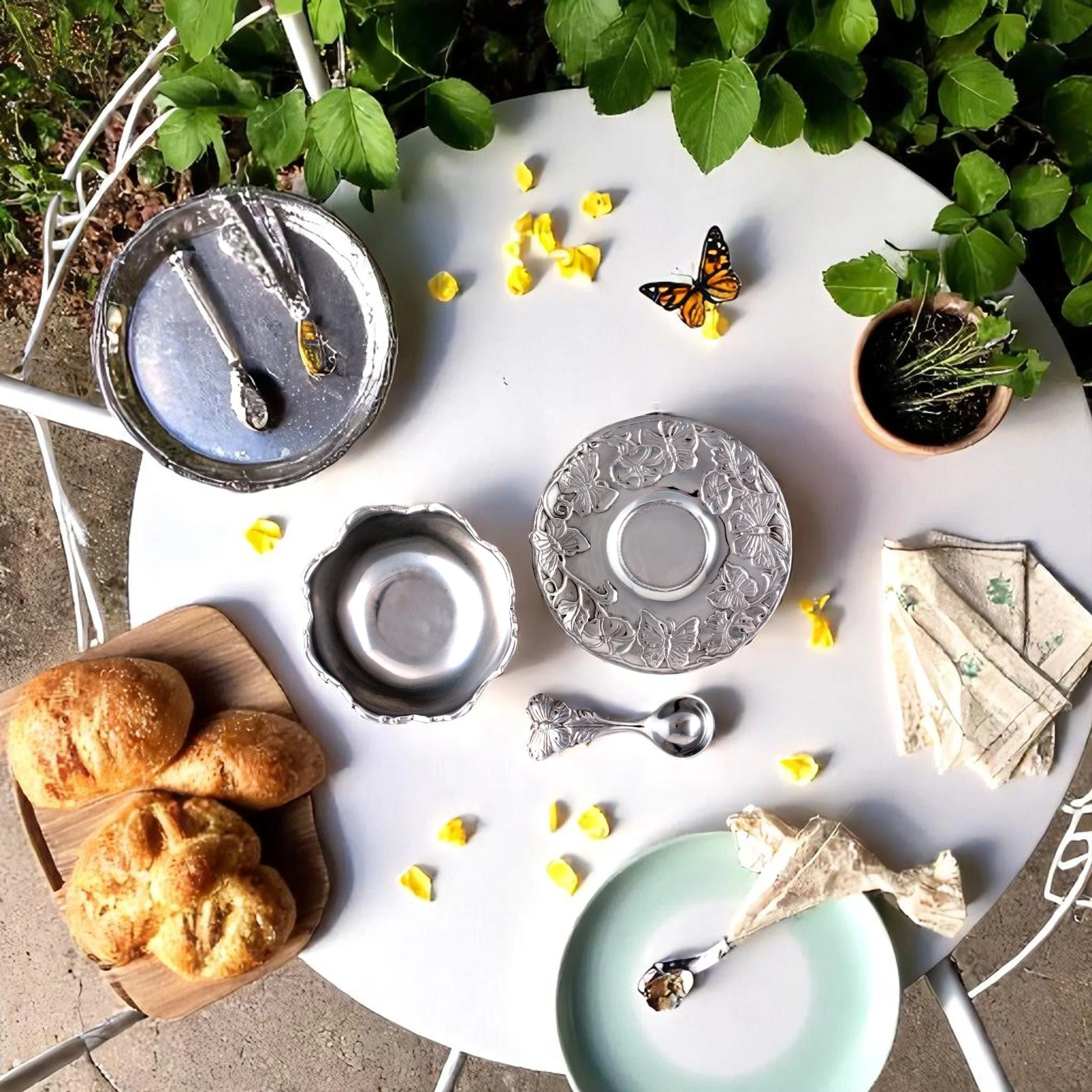 Butterfly Condiment Set 3-piece - Image 4