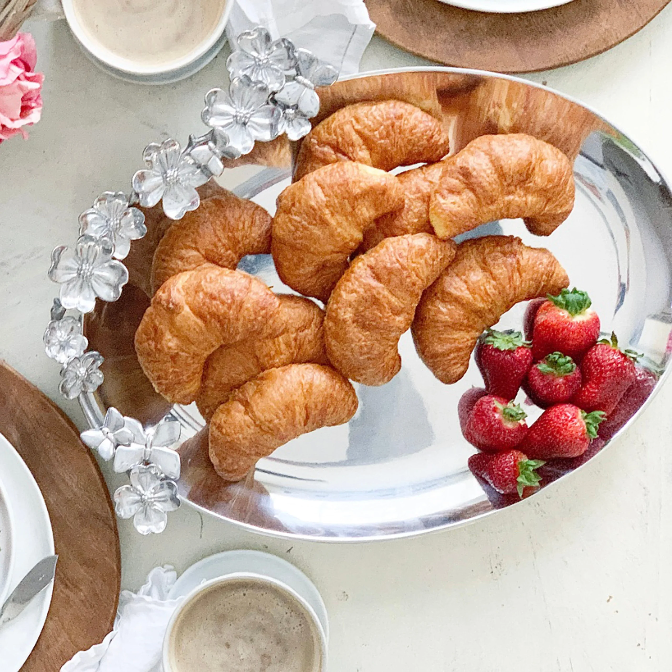 Butterfly Dogwood Platter - Image 4
