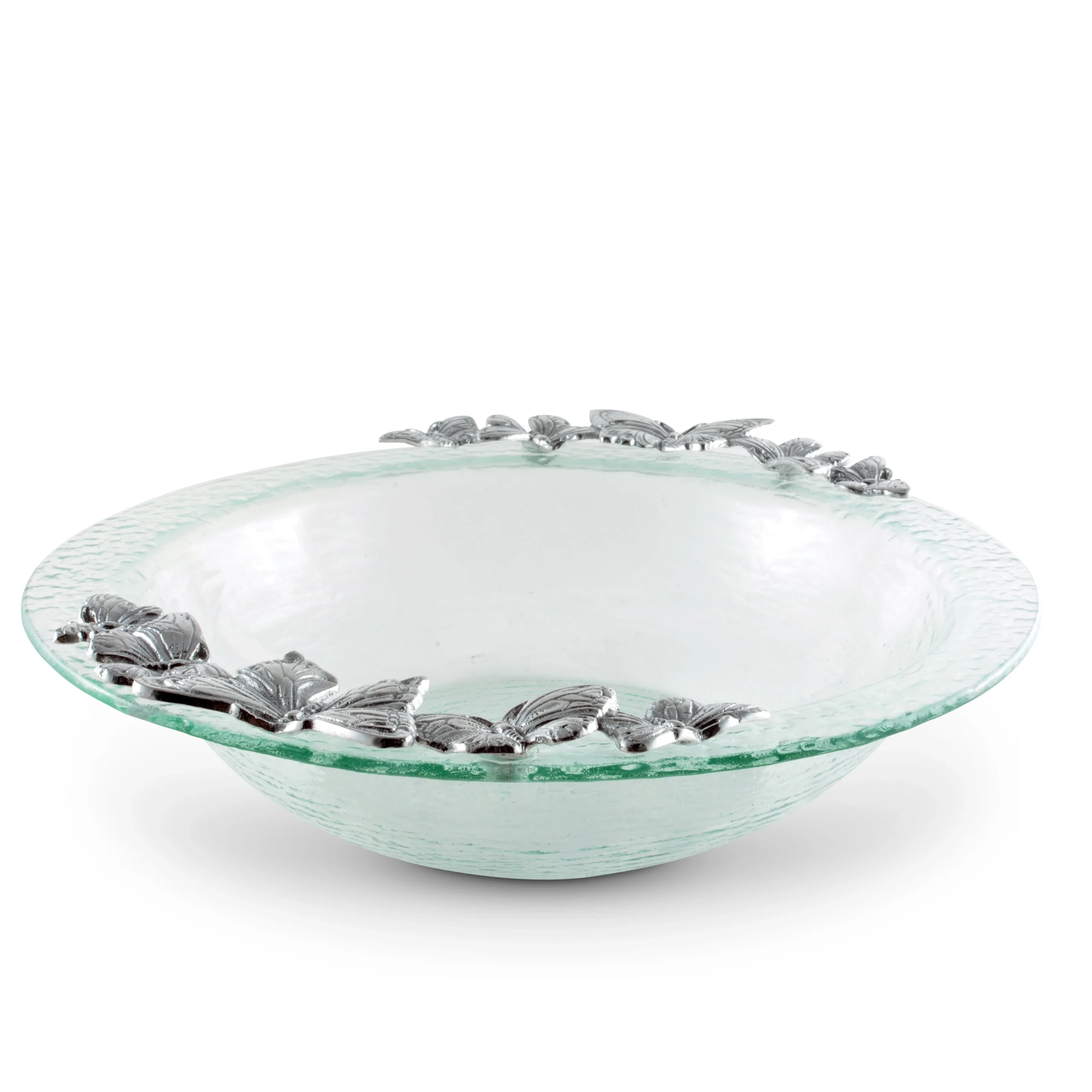 Butterfly Glass Salad Bowl - Image 9