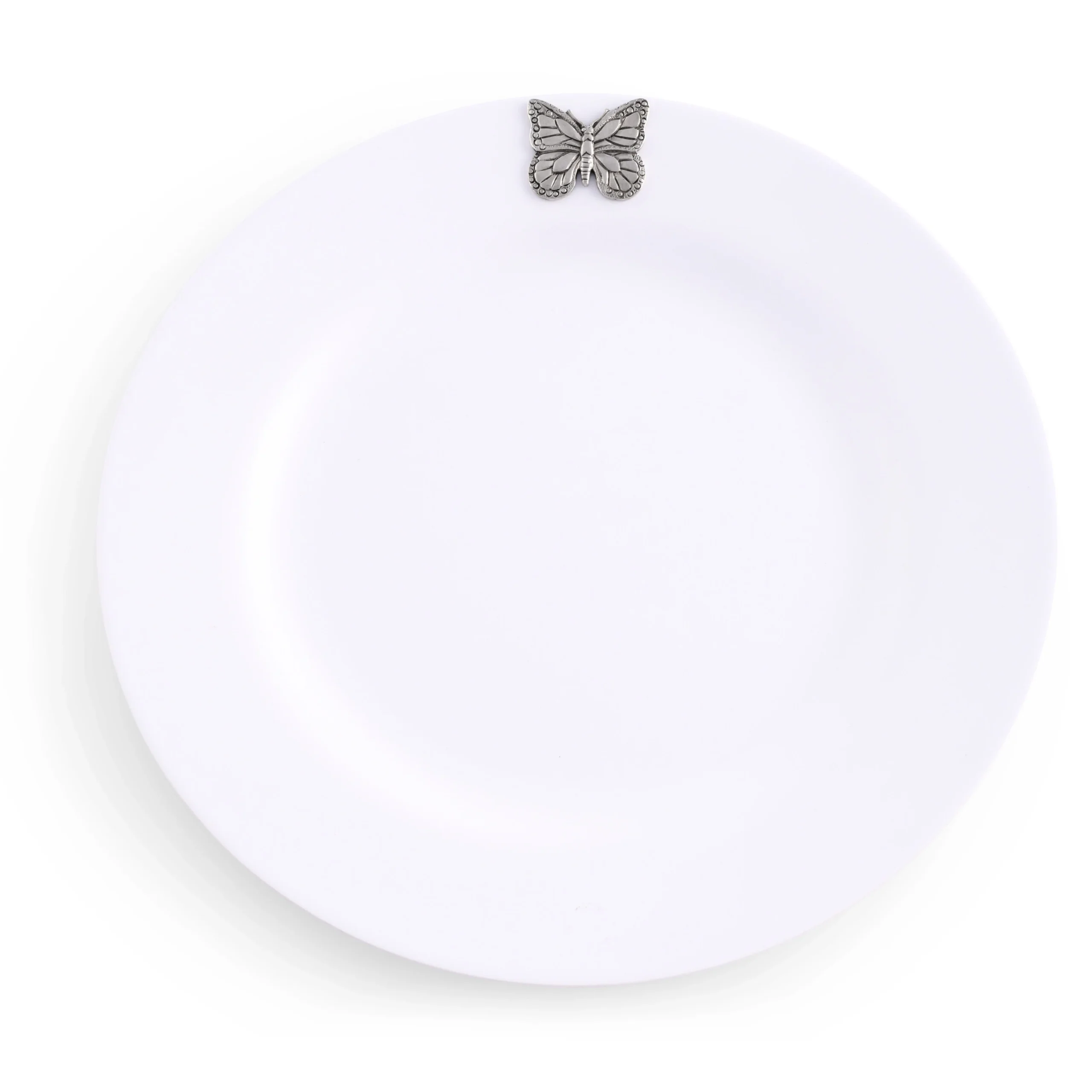 Butterfly Melamine Lunch Plates - Set of 4 - Image 6