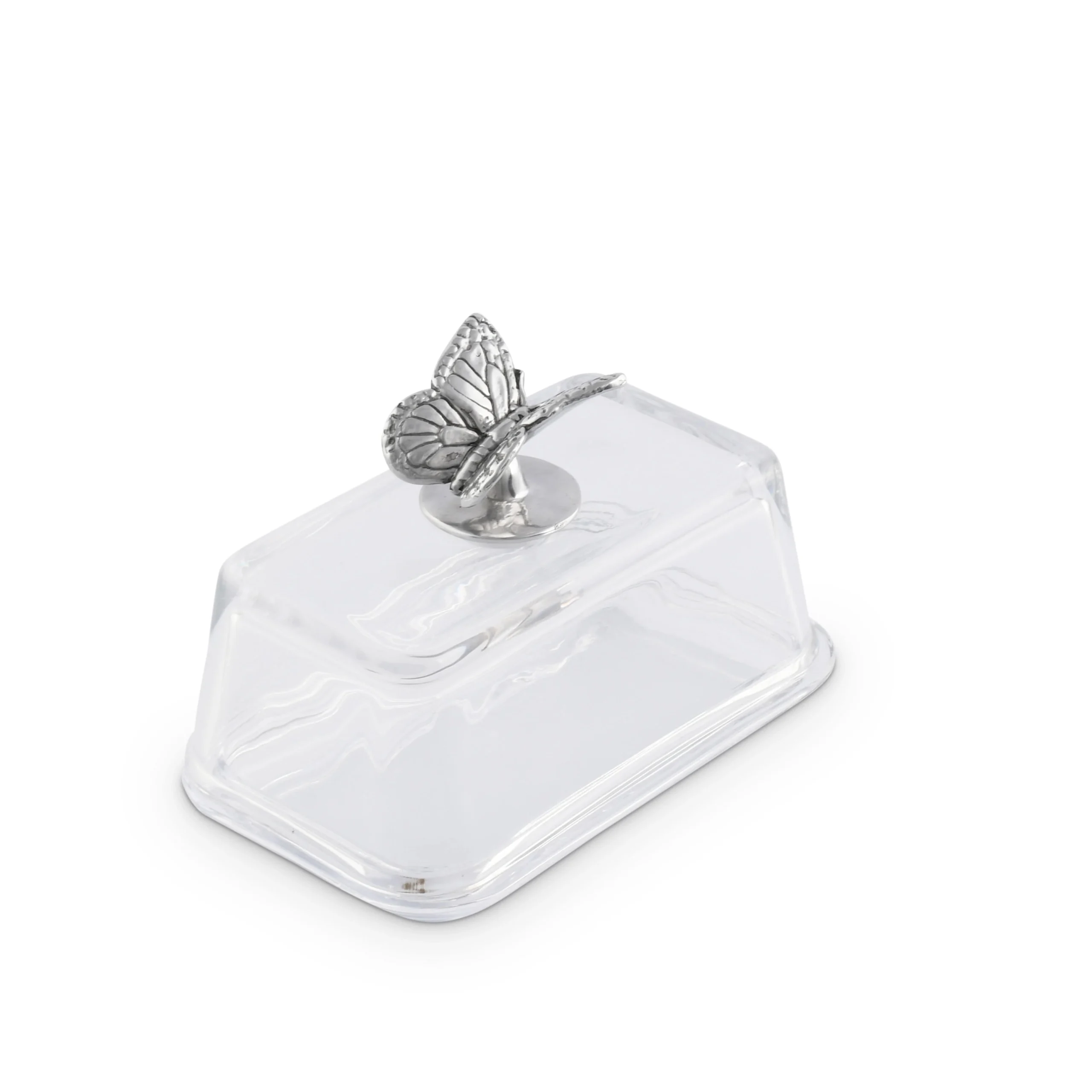 Glass Butter Dish - Butterfly - Image 6