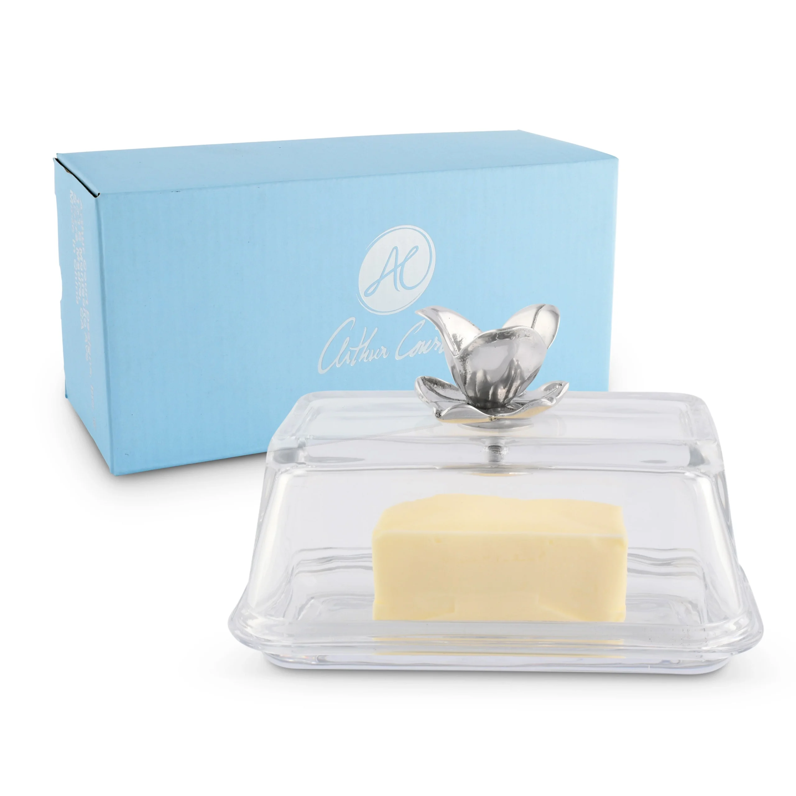 Glass Butter Dish - Magnolia - Image 6