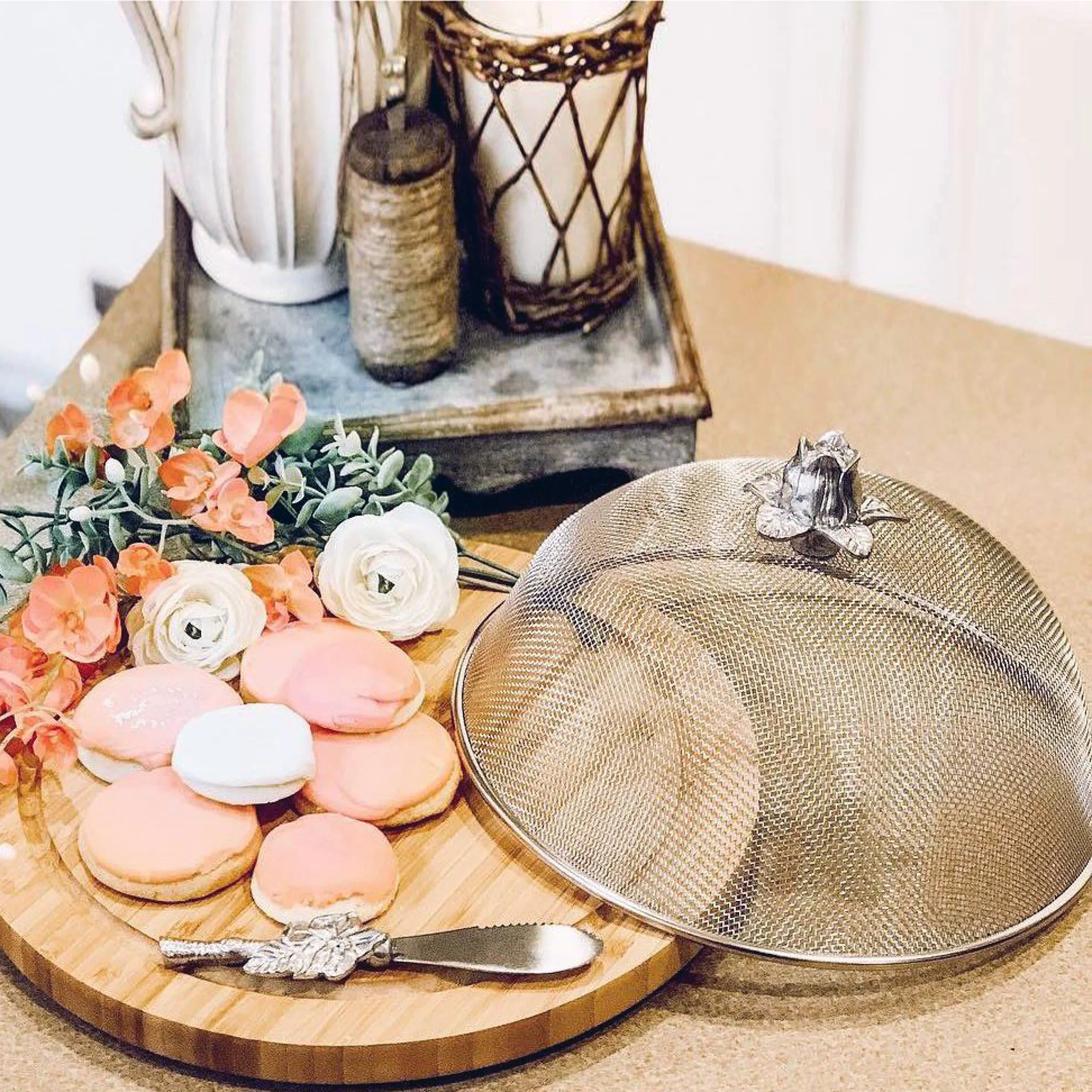 Magnolia 3 Piece Picnic Cheese Board / Spreader - Image 8