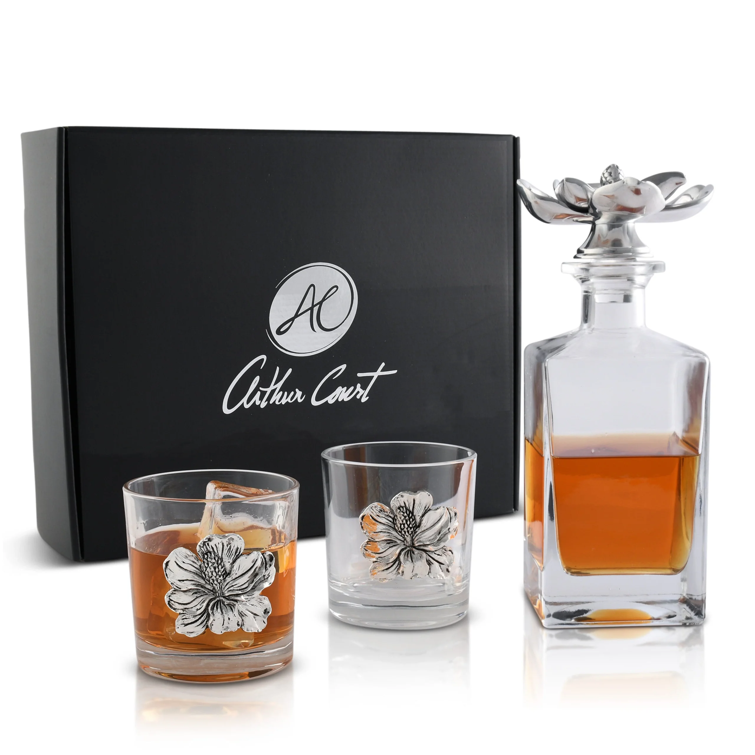 Magnolia Decanter Set with Glasses - Image 10
