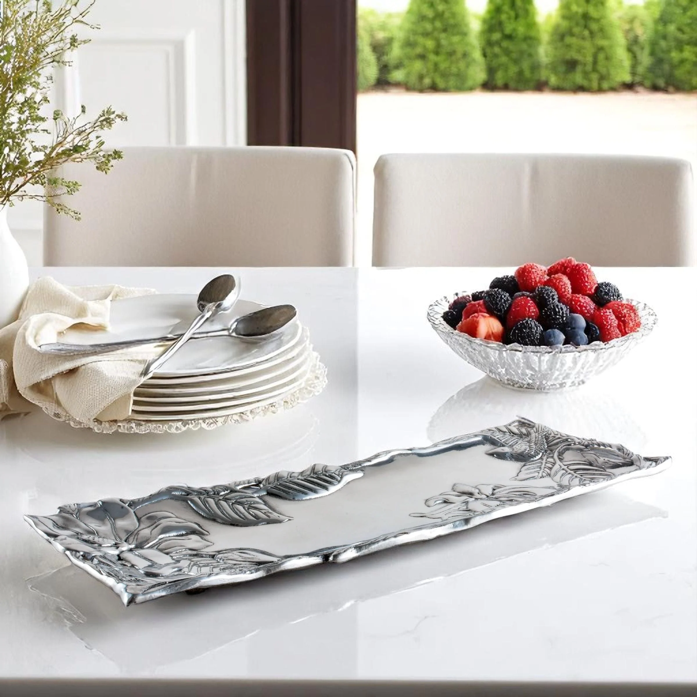 Magnolia Oblong Serving Tray - Image 4