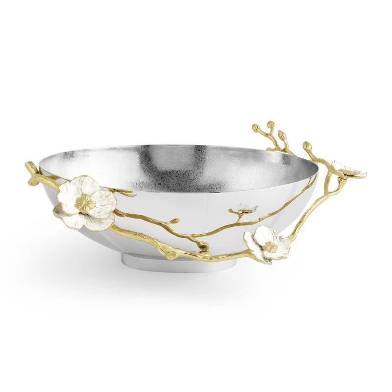 Orchid Low Oval Bowl - Image 7