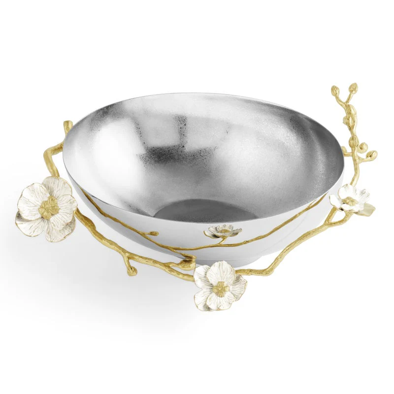 Orchid Low Oval Bowl - Image 11